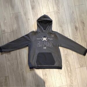 Under Armour Charcoal Gray Air Force Hoodie